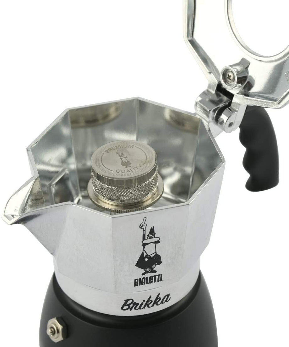 Bialetti  Brikka 2010 Espresso Maker – Hazel & Hershey Coffee