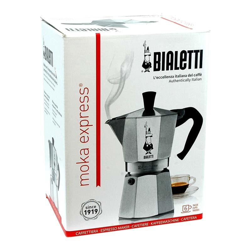 Classic Cafetera Bialetti Italy Aluminum Espresso Express Stovetop