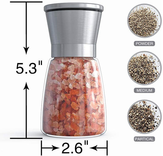 Large Twist Spice Grinder • مملحة ومجراشة كبيرة - plantnmore