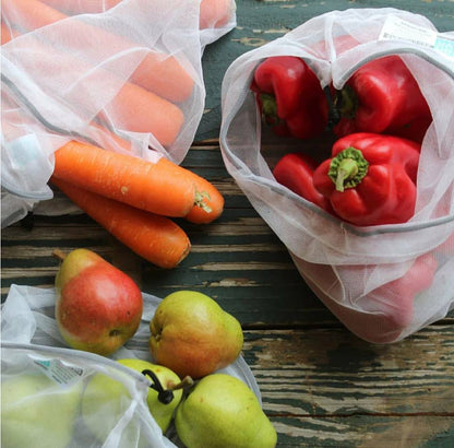 Reusable Produce Bags 8pk • اكياس التسوق - plantnmore