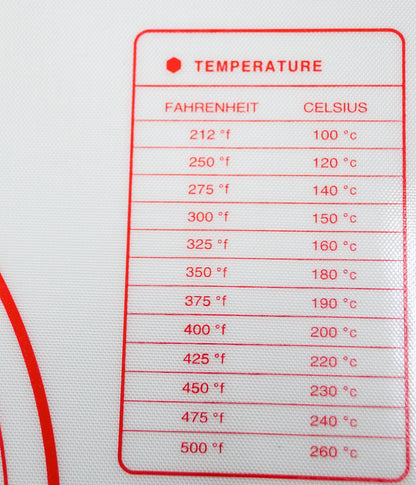 Pastry Mat With Measurements • مفرش لفرد العجين مع قياسات - plantnmore