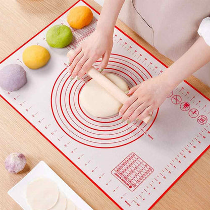 Pastry Mat With Measurements • مفرش لفرد العجين مع قياسات - plantnmore