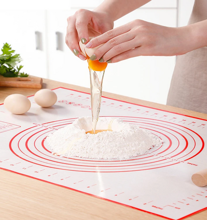 Pastry Mat With Measurements • مفرش لفرد العجين مع قياسات - plantnmore