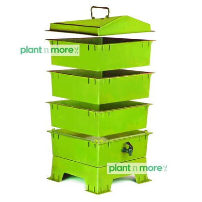 Vermihut Worm Farm •  مزرعة دودة الأرض - plantnmore