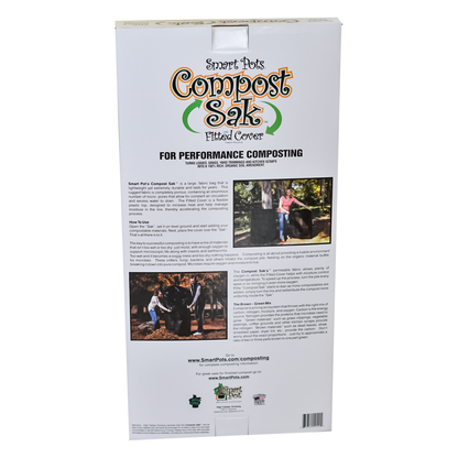 Compost Sak With Cover •  حاوية الكومبوست مع غطاء - plantnmore