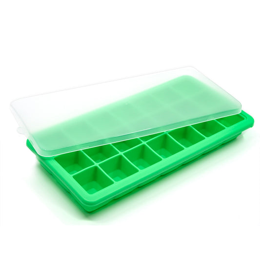 Icecube Mold With Cover • قالب ثلج مرن مع غطاء - plantnmore