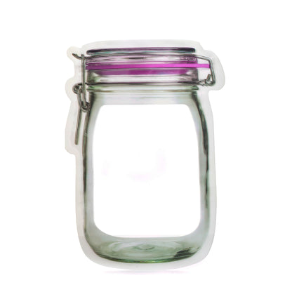 Jar Ziplock Bag Set • أكياس حفظ الطعام على شكل مرطبان - plantnmore