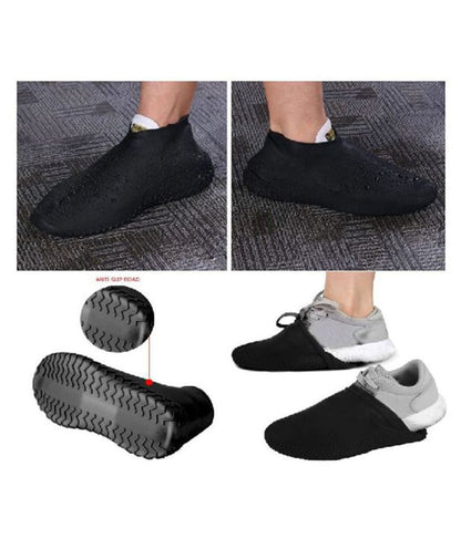 Black Shoe Protection Covers • غطاء حماية للأحذية أسود - plantnmore