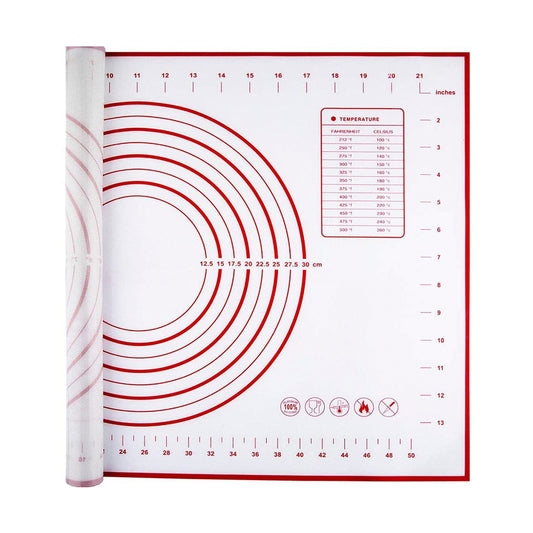 Pastry Mat With Measurements • مفرش لفرد العجين مع قياسات - plantnmore