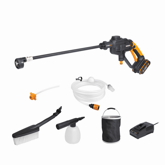 Worx Hydroshot Sprayer Complete Set• رشاش ووركس هايدروشوت مع إكسسوارات - plantnmore