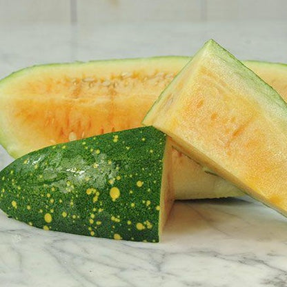 Yellow Moon & Stars Watermelon • بطيخ منقط أصفر - plantnmore